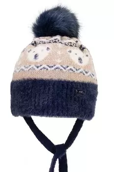 Шапка Джамикс с добавлением шерсти детская RENAT II Jamiks, темно-синий