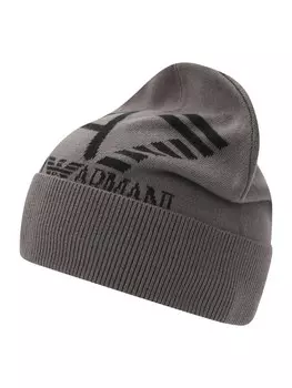 Шапка EA7 Emporio Armani Beanie, серый