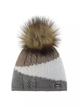 Шапка Eisbr Eden Lux Mtze mit Bommel, серый