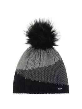 Шапка Eisbr Eden Lux Mtze mit Bommel, черный