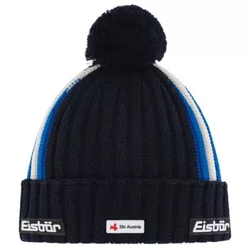 Шапка Eisbr Leizel Pompon RL Ska, цвет Night Sky/Medium Blue/Milk