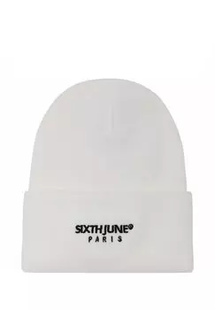 Шапка EMBROIDERY Sixth June, белый