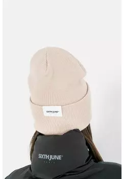Шапка EMBROIDERY Sixth June, бежевый