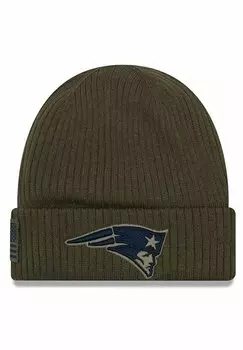 Шапка ENGLAND PATRIOTS ON FIELD SALUTE TO SERVICE New Era, цвет grn