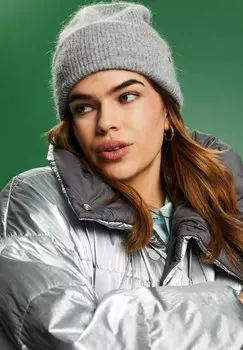 Шапка Esprit, цвет grey