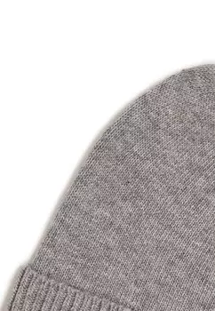 Шапка ESSENTIAL BEANIE KARL LAGERFELD, серый