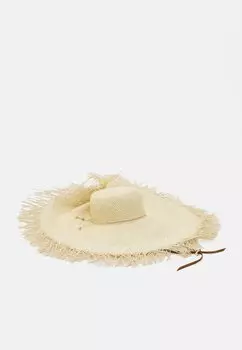 Шапка Extra Frayed Lady Ibiza Hat Sensi Studio, натуральный/бежевый