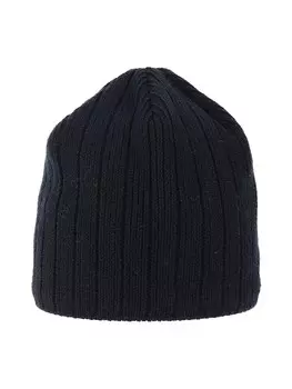 Шапка Faera Strick Beanie mit elastischem Strick und Fleece-Innenfutter, темно-синий