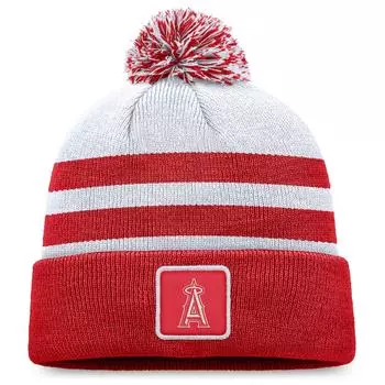 Шапка Fanatics Branded Los Angeles Angels, серый