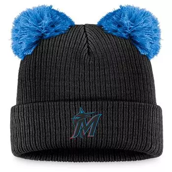 Шапка Fanatics Branded Miami Marlins, черный