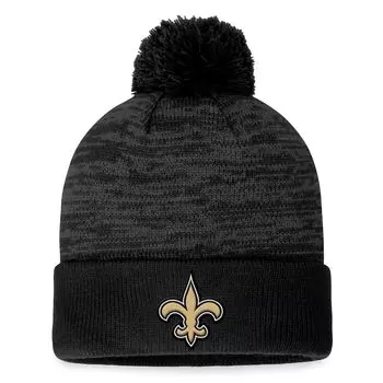 Шапка Fanatics Branded New Orleans Saints, черный