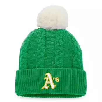 Шапка Fanatics Branded Oakland Athletics, зеленый
