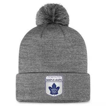 Шапка Fanatics Branded Toronto Maple Leafs, серый