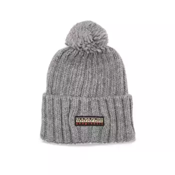 Шапка Fea 2 с добавлением шерсти Napapijri, серый