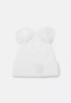 Шапка FEMALE POM BEANIE New Era, цвет white