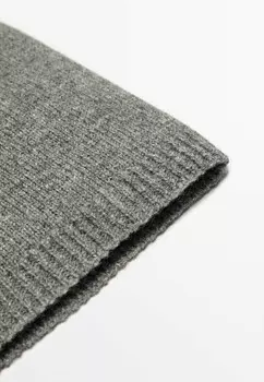 Шапка FINE Massimo Dutti, серый