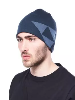 Шапка Fischer LOGO-REVERSIBLE, синий