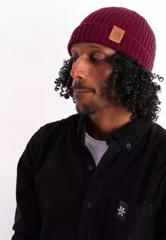 Шапка FISHERMAN BEANIES Manufaktur13, цвет vino