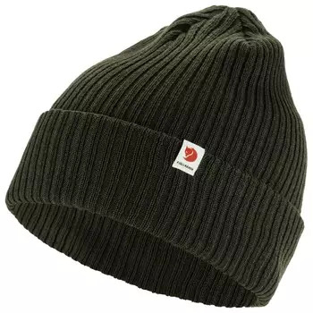 Шапка Fjllrven Fjllrven Rib Hat, цвет Deep Forest