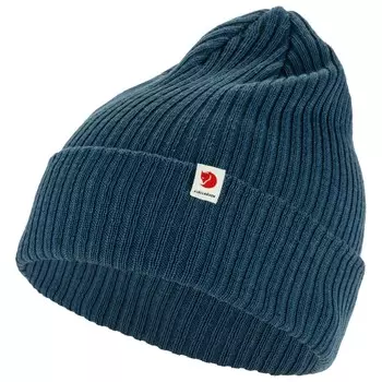 Шапка Fjllrven Fjllrven Rib Hat, цвет Indigo Blue