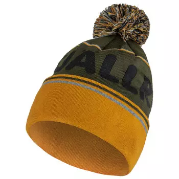 Шапка Fjllrven Pom Hat, цвет Deep Forest/Acorn