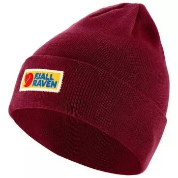 Шапка Fjllrven Vardag Classic Beanie, цвет Bordeaux Red