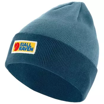 Шапка Fjllrven Vardag Classic Beanie, цвет Indigo Blue/Dawn Blue