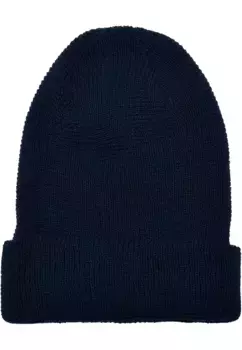 Шапка Flexfit " Flexfit Accessories Recycled Yarn Waffle Knit Beanie" (1 шт.), цвет морской волны