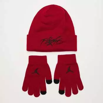 Шапка Flight Beanie Set JORDAN, цвет red