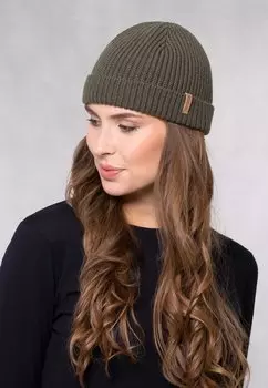 Шапка Giesswein, темно-зеленый меланж