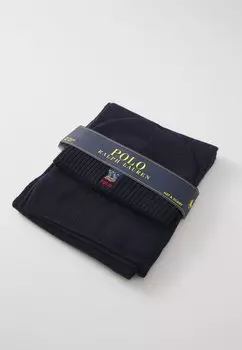 Шапка GIFT BOX UNISEX SET Polo Ralph Lauren, темно-синий