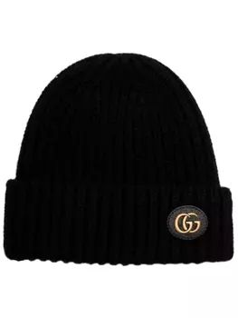 Шапка Gucci Double G, черный