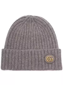 Шапка Gucci Double G, серый