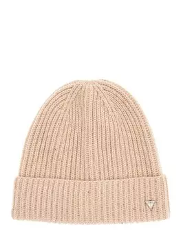 Шапка GUESS Beanie, бежевый