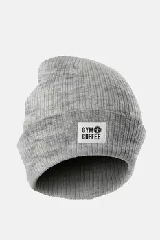 Шапка Gym + Coffee Beanie Melange, серый