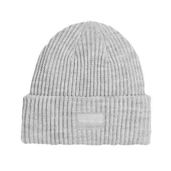 Шапка H&amp;M Knit, светло-серый