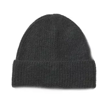 Шапка H&amp;M x Weekday Knit Pow, антрацитовый