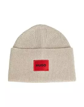 Шапка Hugo Boss, бежевый