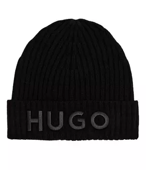 Шапка HUGO Unisex X, черный