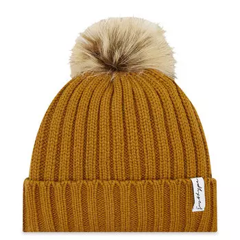 Шапка HYPE Bobble, коричневый