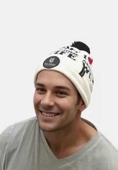 Шапка I LOVE MY AWESOME WIFE Mr Ukko, белый