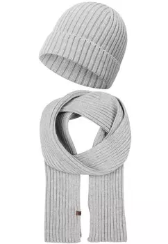 Шапка INDICODE JEANS Beanie Geyser, светло-серый