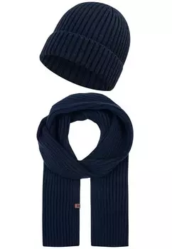 Шапка INDICODE JEANS Beanie Geyser, темно-синий