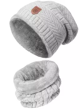 Шапка INDICODE JEANS Beanie Siracusa Hoddie, серый