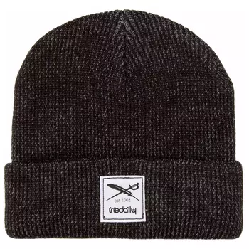 Шапка Iriedaily Smurpher Heavy Beanie, цвет Black Melange