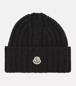 Шапка из кашемира Moncler, черный