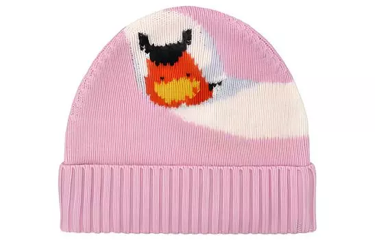 Шапка из мохера мужская JW Anderson, светло-розовый