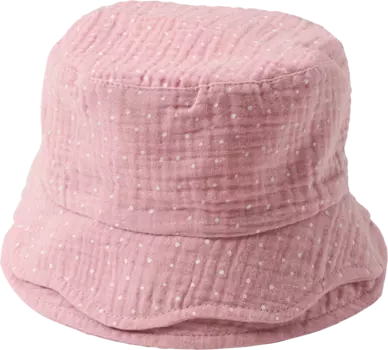 Шапка из муслина розового цвета размерная. 48/49 10шт ALANA