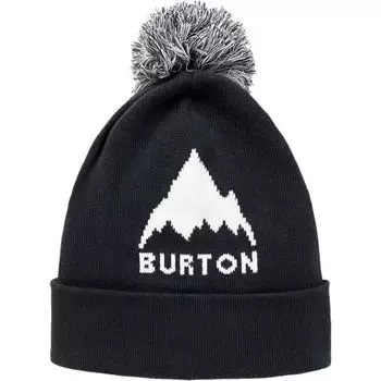 Шапка из переработанного трикотажа Burton, черный