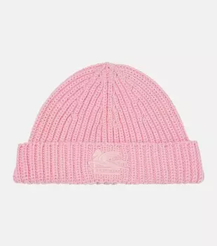 Шапка из шерсти пегасо Etro, красный